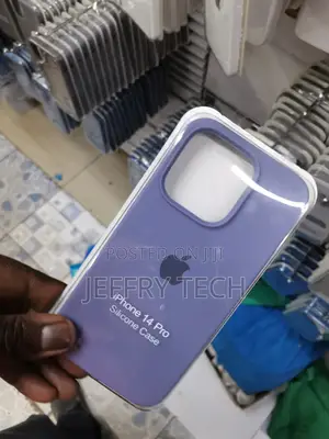 Purple iPhone 14 Silicone Case