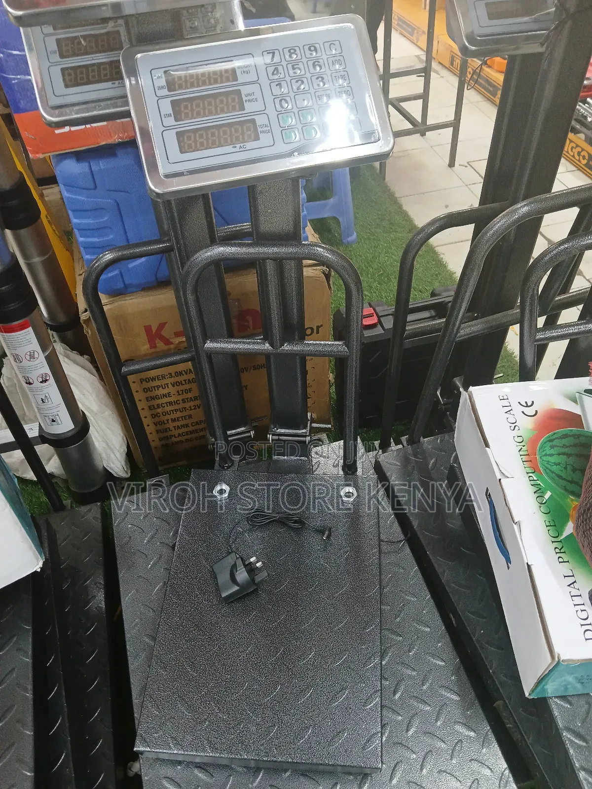 150kgs Weighing Scale Machine With Grill Stand