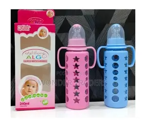 Baby Glads Feeder Bottle With Hand and Silicone Cover