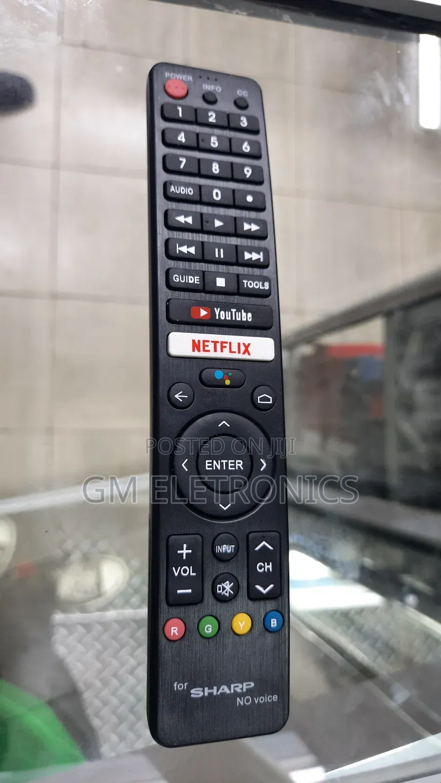 New Sharp Replacement Remote ( Black)