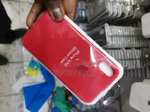 Apple iPhone X Silicone Case - Red