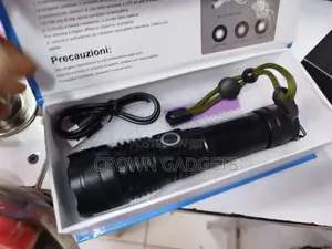 High-Brightness LED Flashlight With 2000 Lumens Flashlight