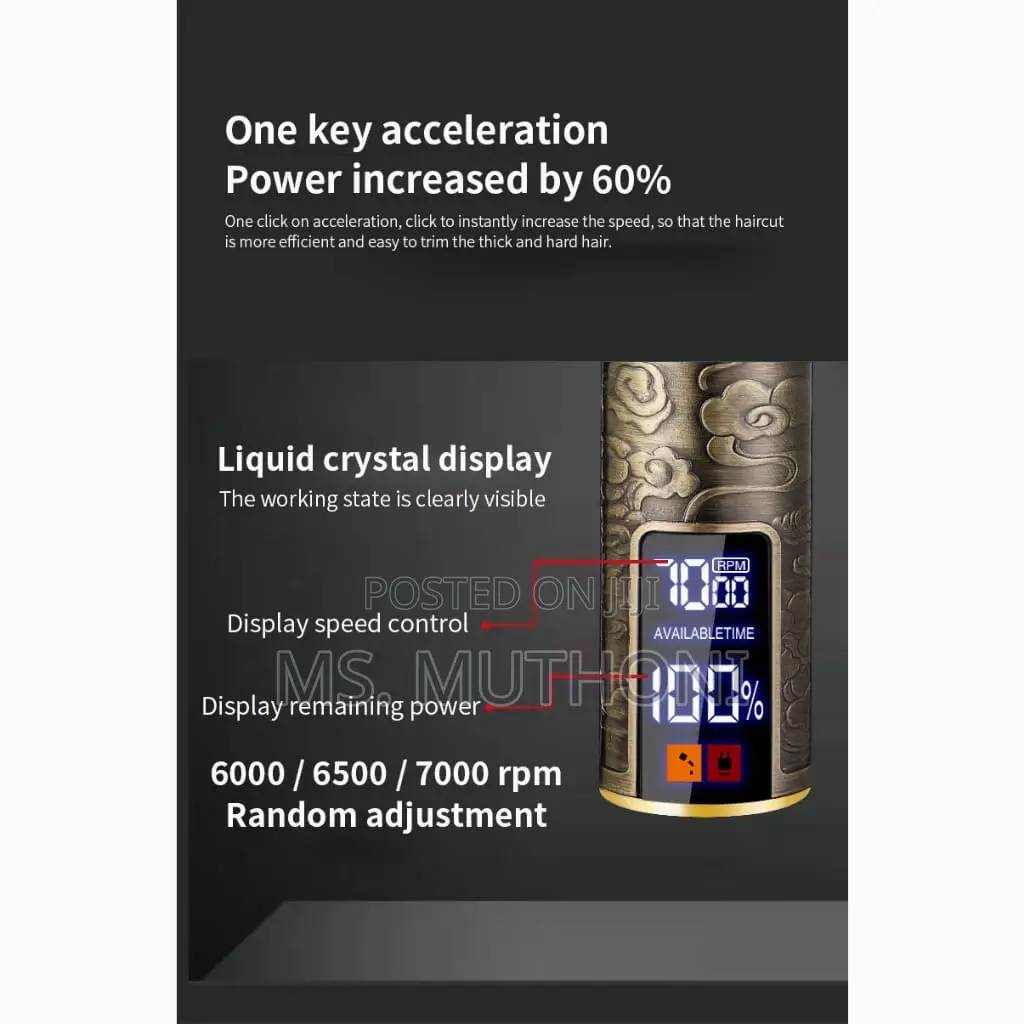 Quality Metal Electric , Rechargeable Hair Trimmers