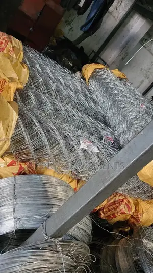 Barbed End Finish Galvanized Chainlink