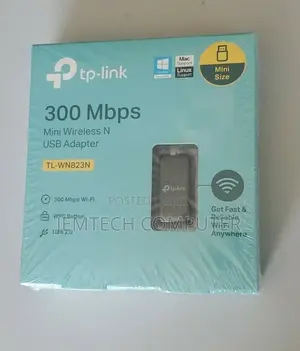 Tp-Link 300mbps Wireless N Mini USB Adapter - TL-WN823N`