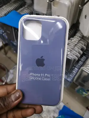 Purple Silicone Case for iPhone 11 Pro