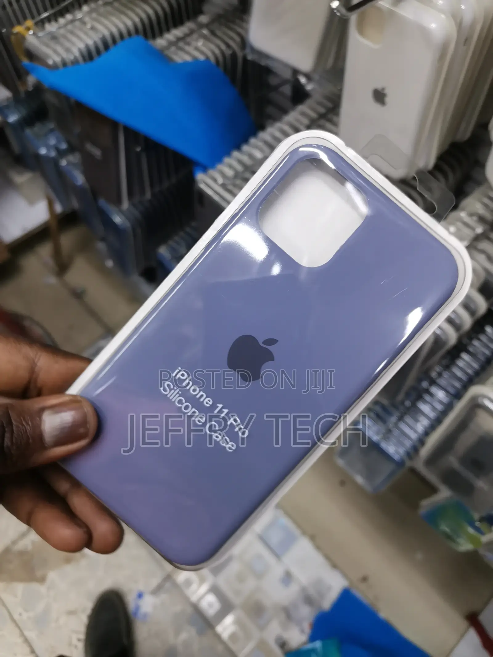 Purple Silicone Case for iPhone 11 Pro