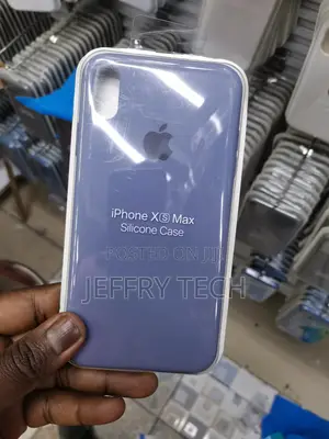Purple Excellent iPhone XS Max Silicone Case