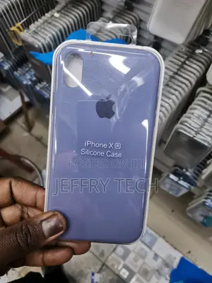 Hard Purple Excellent iPhone XR Silicone Case