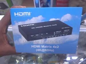 4×2 Hdmi Switch Matrix With Remote and Charger 60HZ