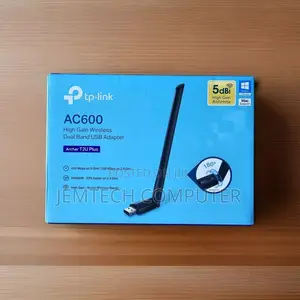 Tp-Link Ac600 Wireless Dual Band Adapter- Tl-Archer T2u Plus