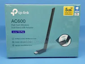 ~Tp-Link Ac600 Wireless Dual Band Usb Adapter-Tl-Archer~ T2u Plus