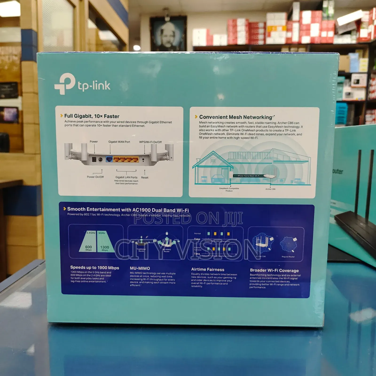 Tp-Link Ac1900 Wireless Mu-Mimo Wi-Fi Router - Tl-Archer C86