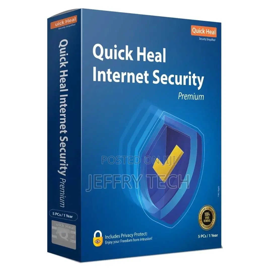 Quick Heal Internet Security Antivirus – 5 Users 1 Year