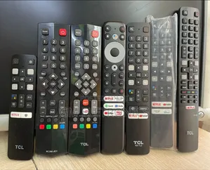 High Quality TCL Smart Tv Remotes Available( Free Batteries)