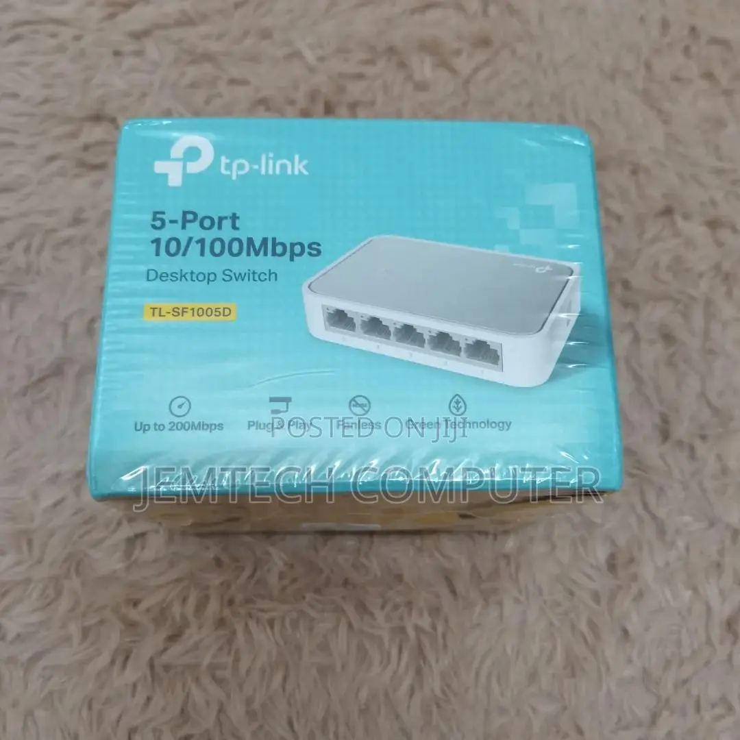 Tp-Link 5-Port 10/100mbps Desktop Switch - TL-SF1005D