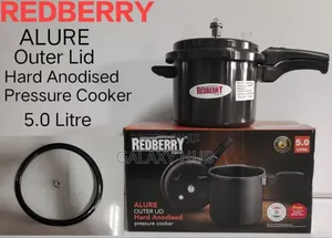 *Hard Anodized Pressure Cooker* Alure Outer Lid 5litres
