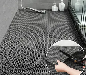 Grey Anti-Slip Perforated Carpet