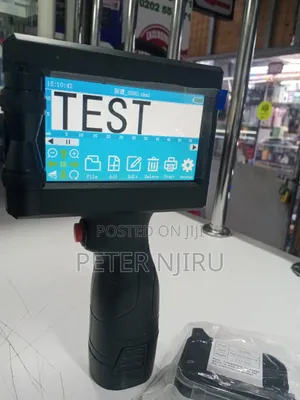 Handheld Inkjet Portable Printer.