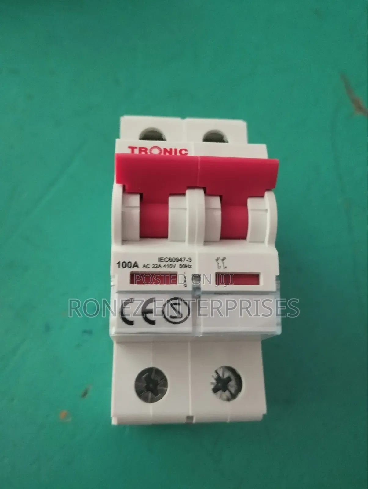 Double Pole 100 Amps