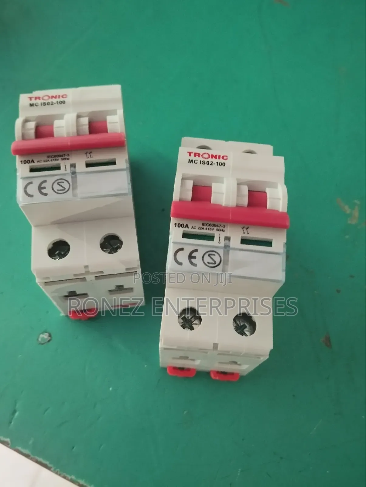 Double Pole 100 Amps