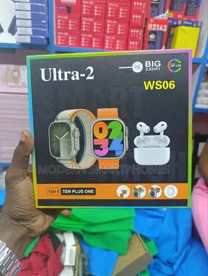 ULTRA 2 WS06 Ultra 2 Smartwatch Airpods