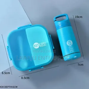 3 Compartment Dish With Bottle