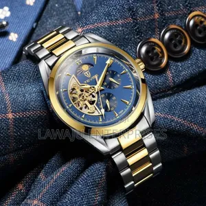 Rosegold Tevise Automatic Men's Watch
