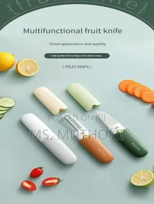 3 Function Pocket Fruit Knife Peeler