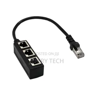RJ45 Y Splitter Adapter 1 to 3 Port for CAT 5CAT 6
