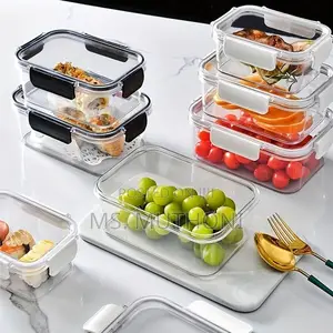 Clear Acrylic Food Storage Containers Set*