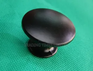 Cabinet Knobs Bk (10 Pcs)