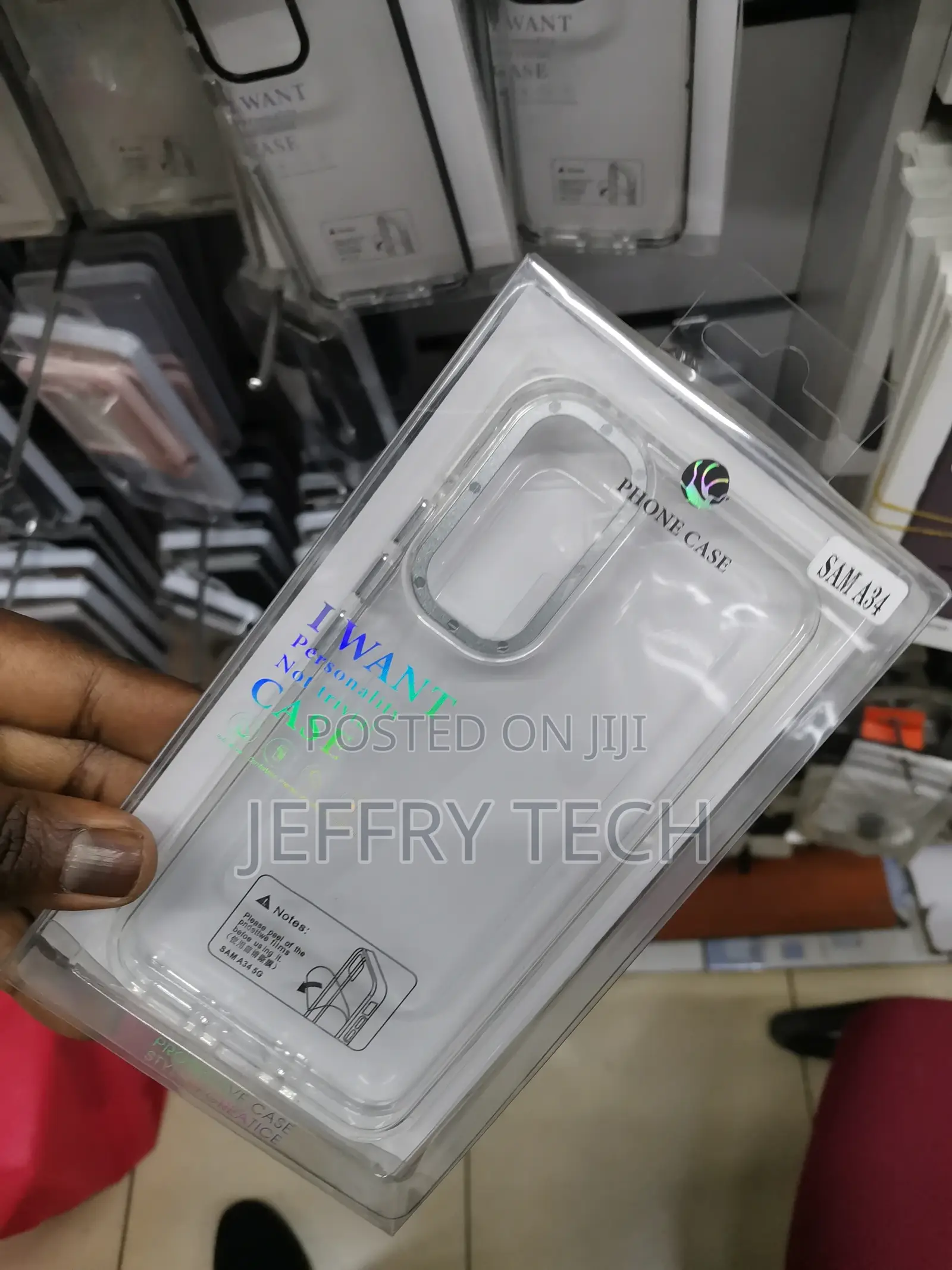 Camera Protective Samsung Galaxy A34 Clear Case