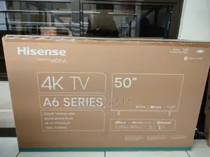 Hisense 50′′ 50 A6q (New 2025) Uhd Smart Frameless Tv