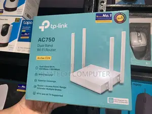 `Tp-Link Ac750 Wireless Dual Band Router - Tl-Archer C24^^