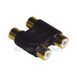 Audio Adapter - 2 X RCA Socket to 2 X RCA Socket