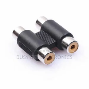 Audio Adapter - 2 X RCA Socket to 2 X RCA Socket