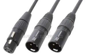 Cable Splitter XLR Female - 2 XLR Male - Adapter Lead