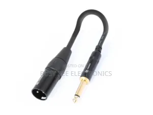 Audio Lead - Converter XLR Male to 6.3mm Ts Jack Male