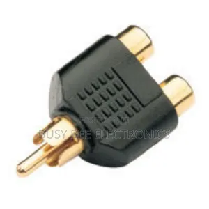 Audio Adapter - RCA Plug to 2 X RCA Sockets