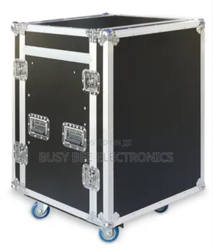 10u Shockproof 19" Road Case With Mixer Bay