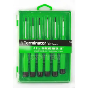 Ea Lp Terminator Screw Driver Set in Plastic Case