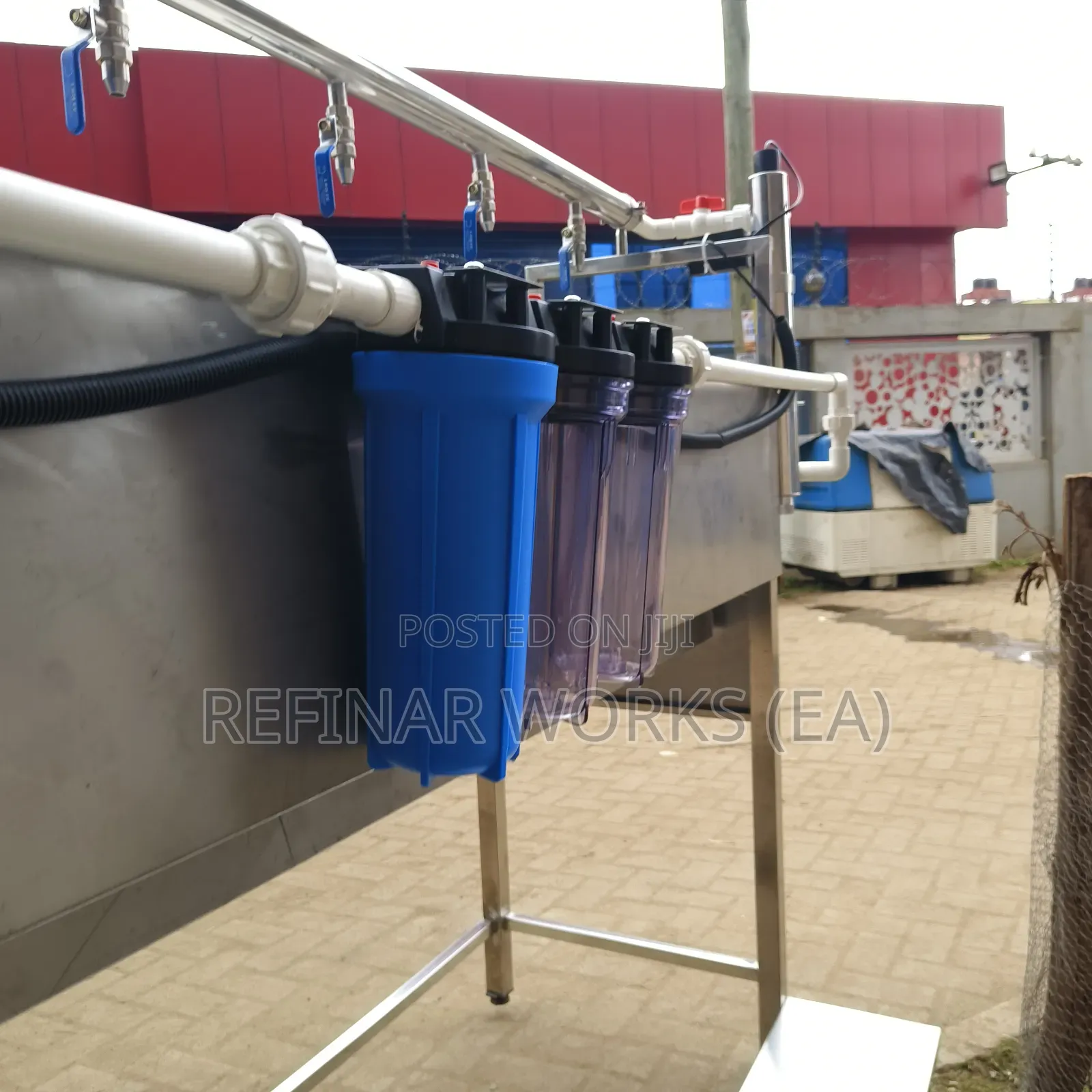 Water Purification Refilling Machines Complete Set Up