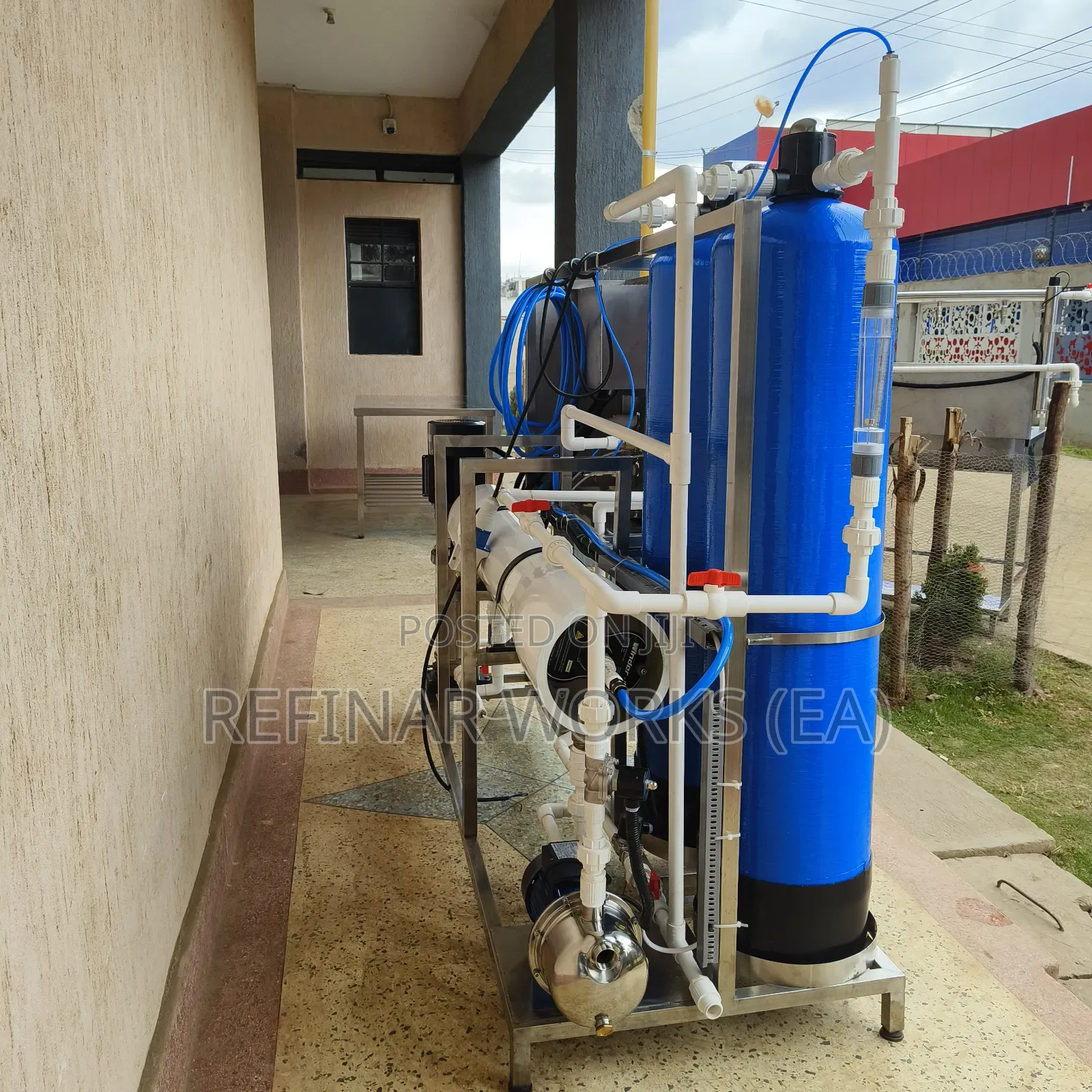 Water Purification Refilling Machines Complete Set Up