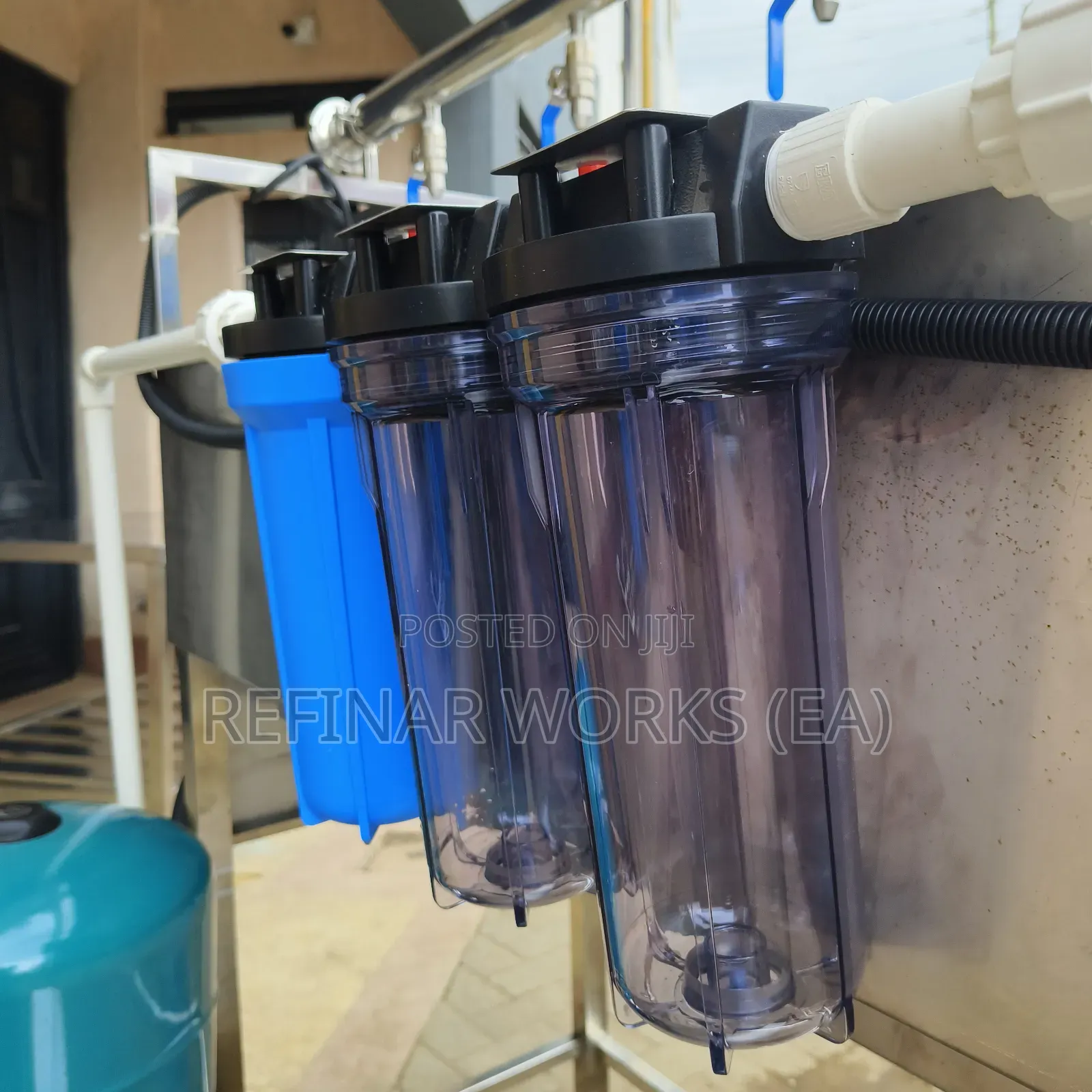 Water Purification Refilling Machines Complete Set Up