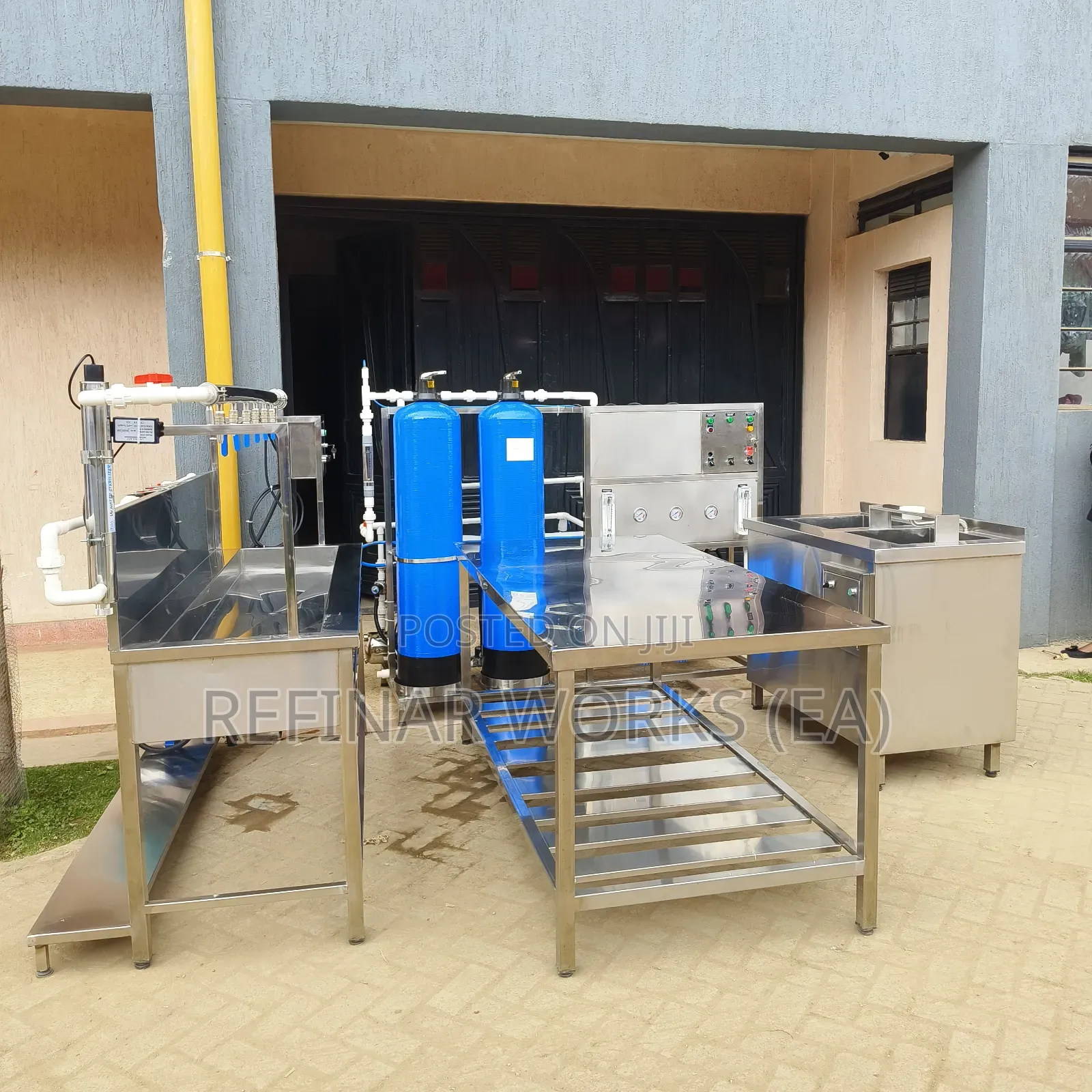Water Purification Refilling Machines Complete Set Up