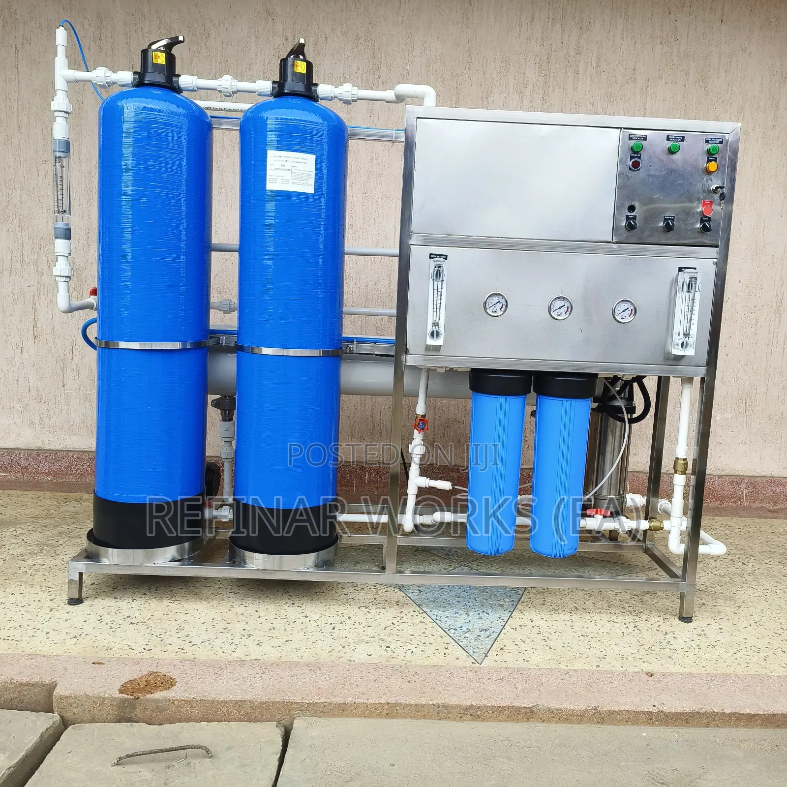 Water Purification Refilling Machines Complete Set Up