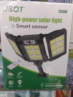 3 Heads Foldable JSOT Solar Light Motion Sensor Street Lamp