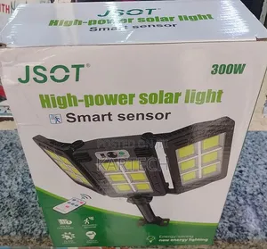 JSOT 300W Foldable High Power Solar Street Light -3 Head