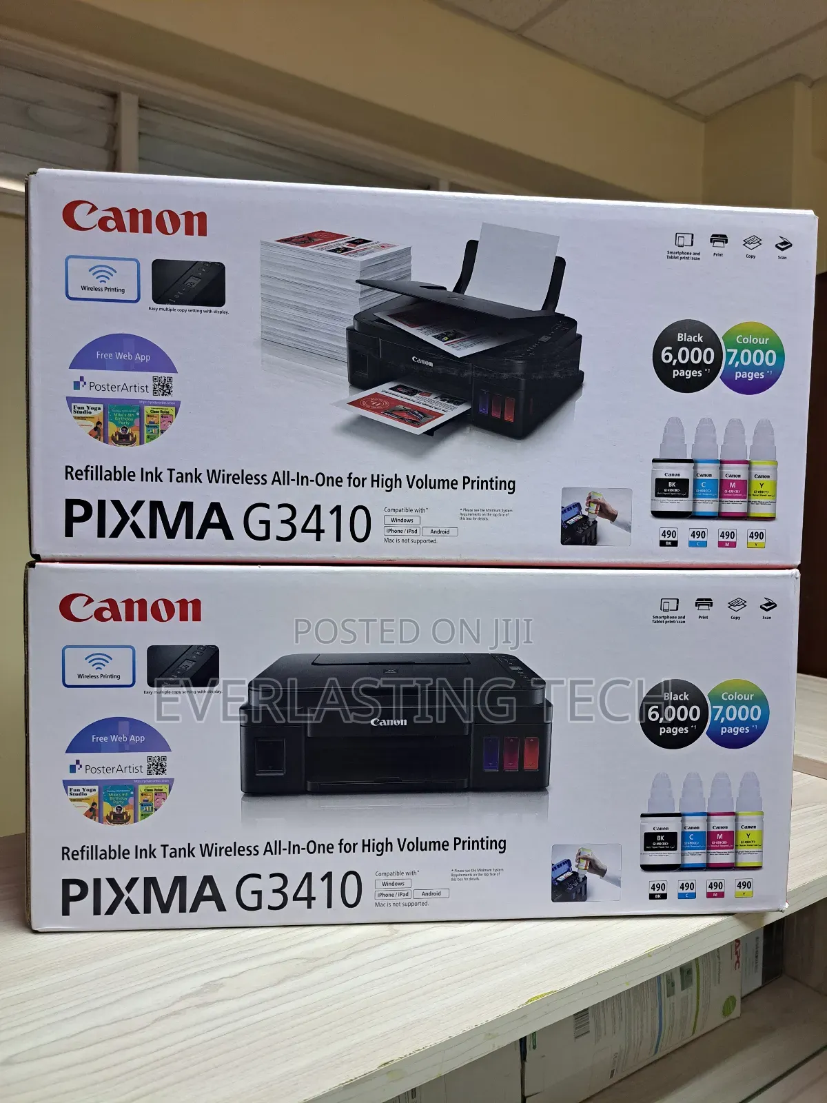 Canon Pixma G3410 A4 Colour Multifunction Printer